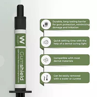 Waldent Gumshield Resin Based Gingival Barrier LC Waldent Gumshield Resin Based Gingival Barrier LC
