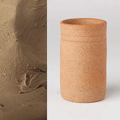 Sara Clay Mid Fire Light Red - H Sara Clay Mid Fire Light Red - H