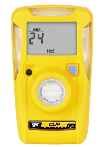 BW Technologies Single Gas H2S Monitor BW Clip Honeywell