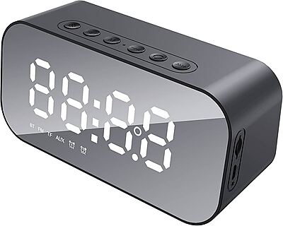 HAVIT M3 Bluetooth Speaker Alarm Clock Radio