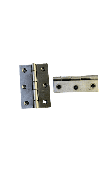 Hinge butt brass pair