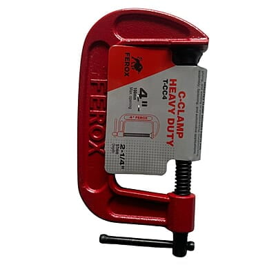 Ferox 4" C-Clamp Heavy Duty Ferox 4" C-Clamp Heavy Duty