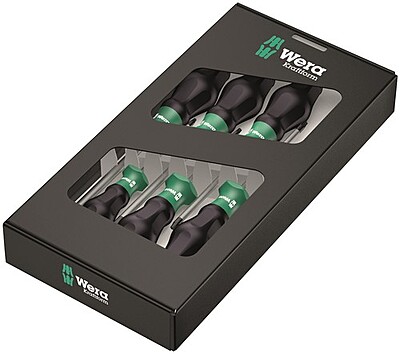 WERA 05031554001, "Comfort"-1367/6-TORX® Screw Driver Set of 6 pcs