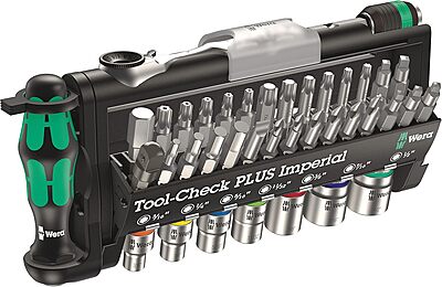 HF-WER-05056491001,Tool-Check-PLUS-Bits-Set,-Imperial