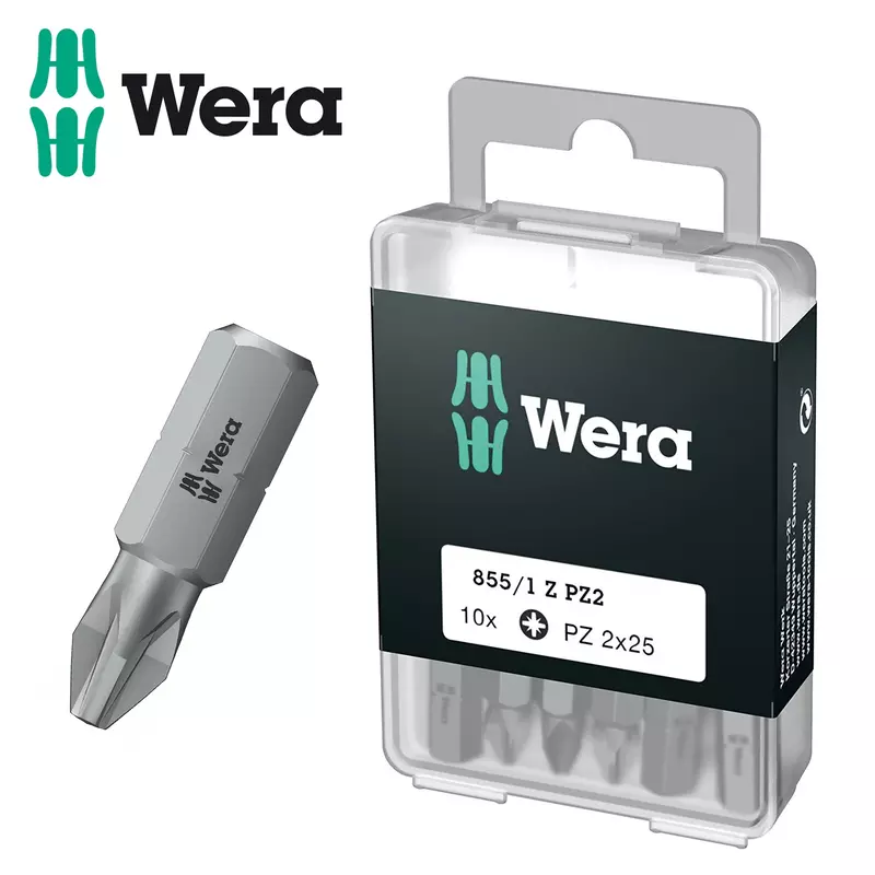 HF-WER-05072404005,Screw-Bits,-855/1-Z-PZ-2-x-25-(Set-of-25-Pcs)