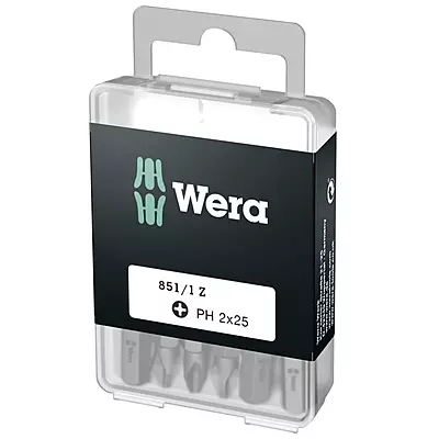 HF-WER-05072401005,Screw-Bits,-851/1-Z-PH-2-x-25-(Set-of-25-Pcs)