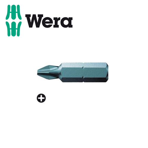 WERA 05072401005 Screw-Bits, -851/1-Z-PH-2-x-25 (Set of 25 Pcs)