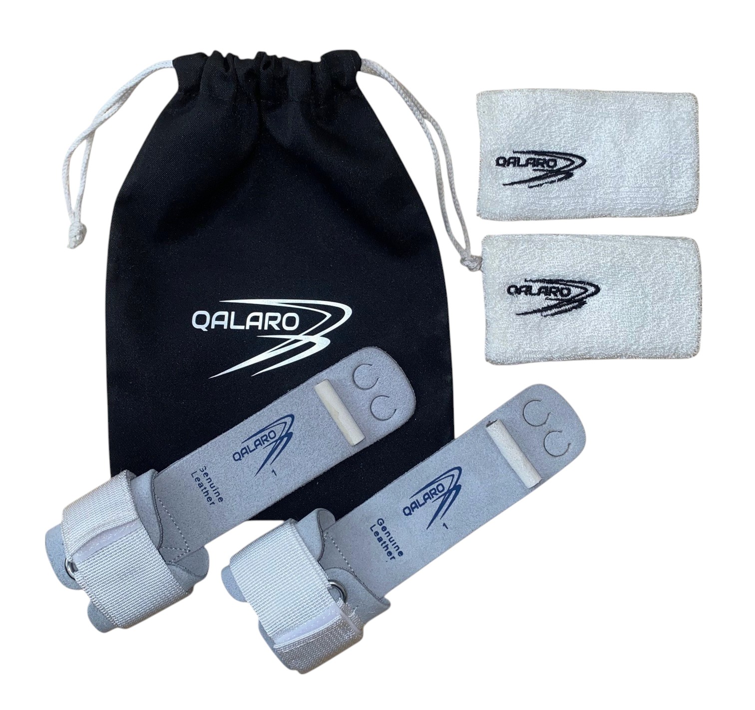 QALARO HOOK & LOOP (VELCRO) POWER GRIPS