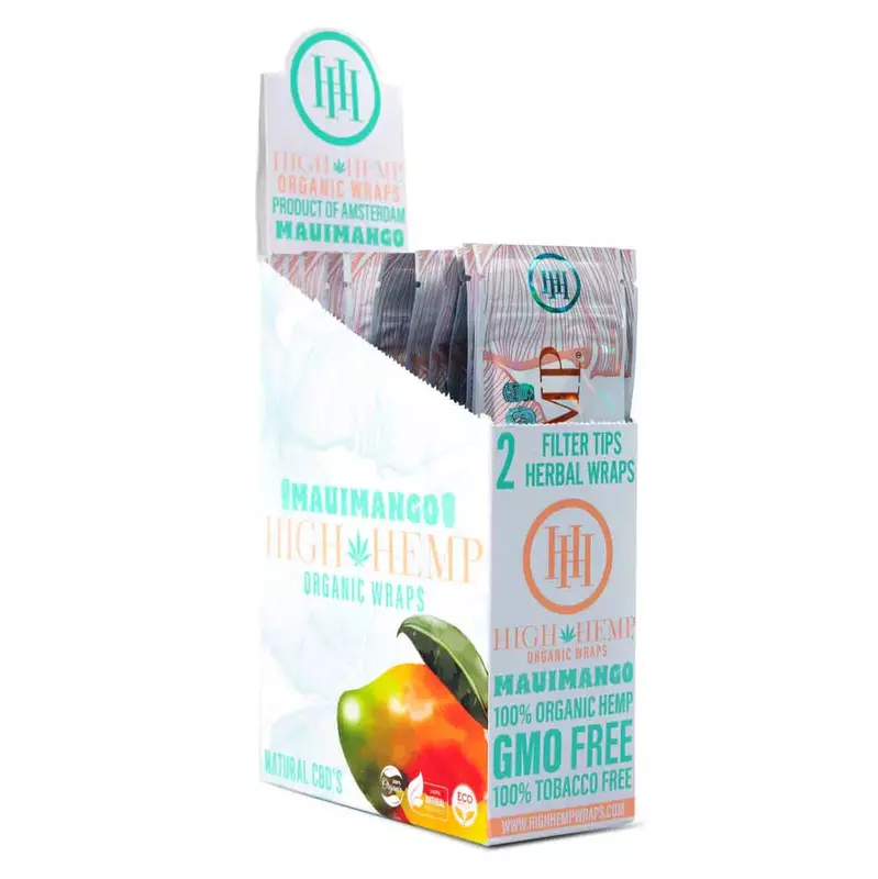 HIGH HEMP MAUI MANGO WRAPS HIGH HEMP MAUI MANGO WRAPS