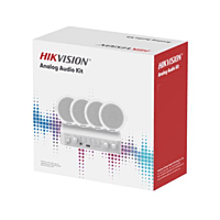 HIKVISION  Analog Audio Kit with 60W Analog Amplifier and 4* 6W Ceiling Speakers