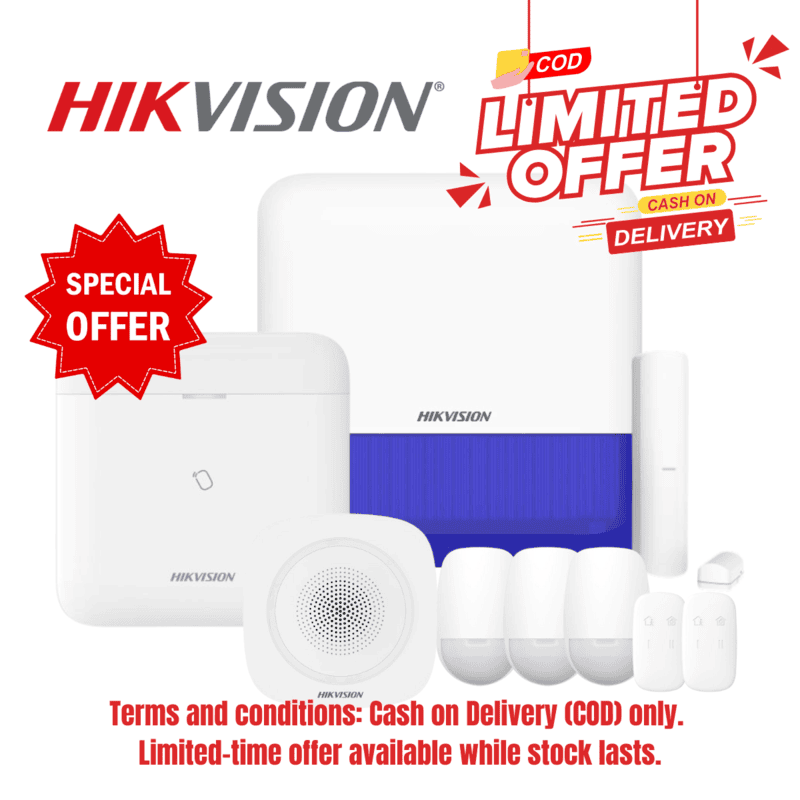 [COD only]Hikvision Wireless Alarm 9-piece Villa Kit
