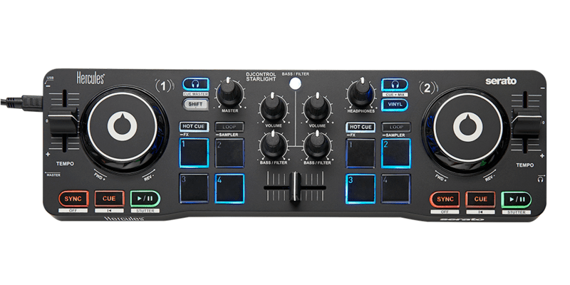Hercules Starlight DJ Controller for Serato