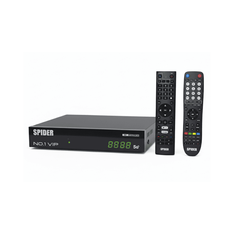 Spider Number One Satellite Receiver | 4K UHD & IPTV Streaming