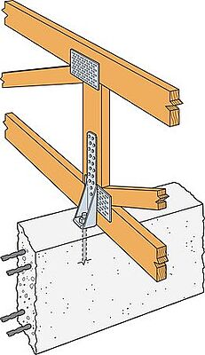 Simpson Strong-Tie Wood Conn - Holdown & Tension Ties - Tension Tie HTT Simpson Strong-Tie Wood Conn - Holdown & Tension Ties - Tension Tie HTT