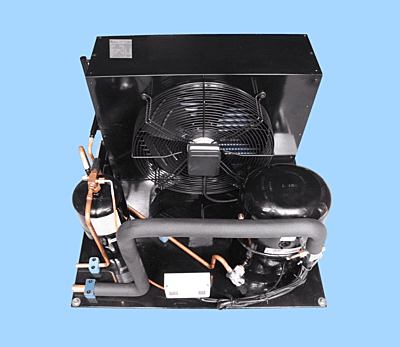 Unidad Condensadora Hispania para Interior Media Temperatura   H.P. 4  Modelo HUCZO-0400-M6C Modelo Compresor Scroll Invotech YM70E7G-100 Voltaje  230V/3F