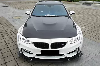 BMW M3/M4 GTS Style Carbon Fiber Hood (2014–2020 F80/F82/F83)