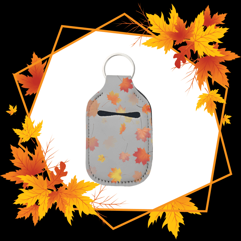 Autumn Hand Sanitizer Keychains