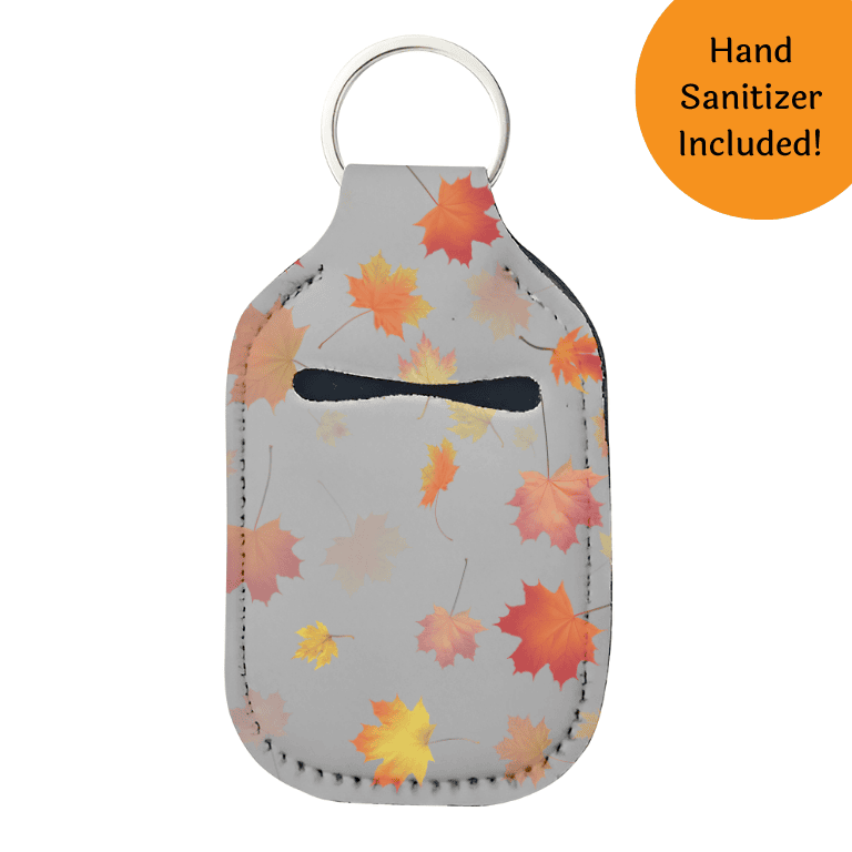 Autumn Hand Sanitizer Keychains