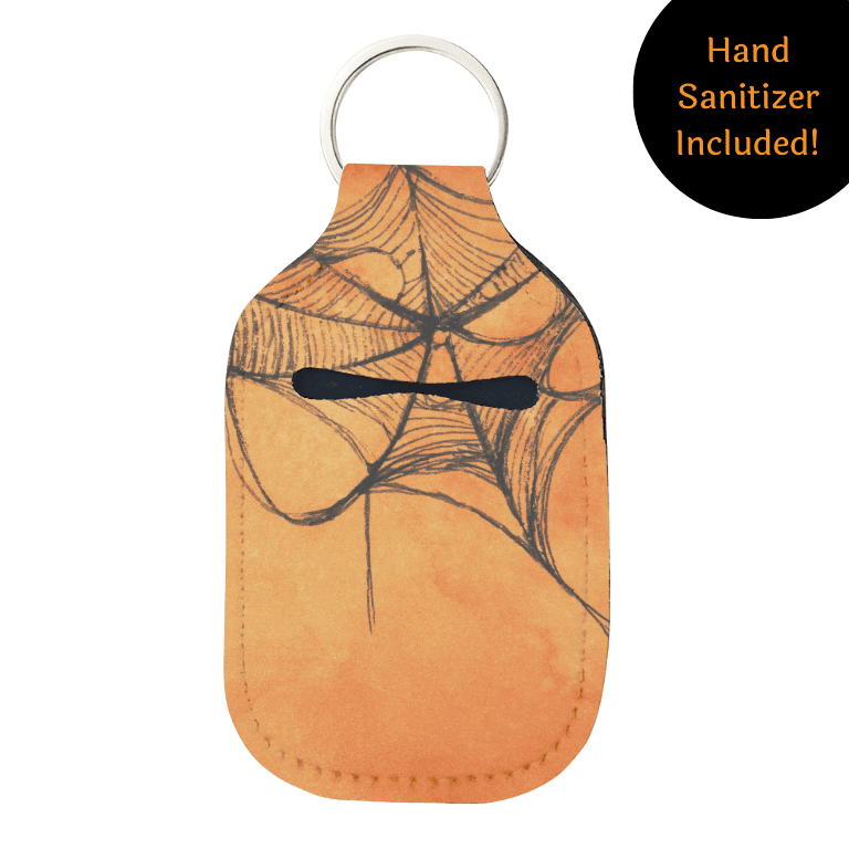 Halloween Hand Sanitizer Keychains
