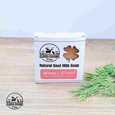 Happy & Focused Goat Milk Soap Happy & Focused Goat Milk Soap