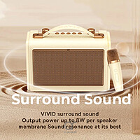 Havit SK823BT Wireless Retro Portable Karaoke Bluetooth Speaker Havit SK823BT Wireless Retro Portable Karaoke Bluetooth Speaker