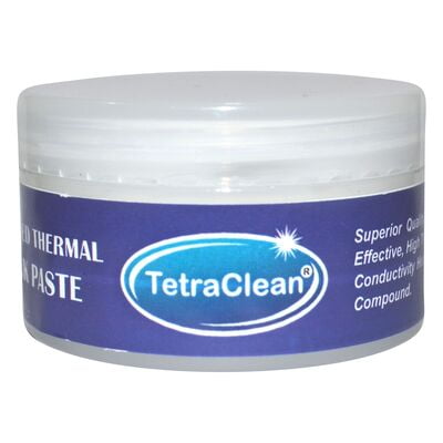 Tetraclean Heat Sink Paste | Thermal Paste | Heat Sink Grease | White Thermal Paste High Temperature Compound | Used for PC, CPU, GPU, Chipset, and for Ovens Cooling Tetraclean Heat Sink Paste | Thermal Paste | Heat Sink Grease | White Thermal Paste High Temperature Compound | Used for PC, CPU, GPU, Chipset, and for Ovens Cooling