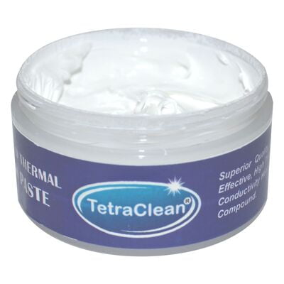 Tetraclean Heat Sink Paste | Thermal Paste | Heat Sink Grease | White Thermal Paste High Temperature Compound | Used for PC, CPU, GPU, Chipset, and for Ovens Cooling Tetraclean Heat Sink Paste | Thermal Paste | Heat Sink Grease | White Thermal Paste High Temperature Compound | Used for PC, CPU, GPU, Chipset, and for Ovens Cooling