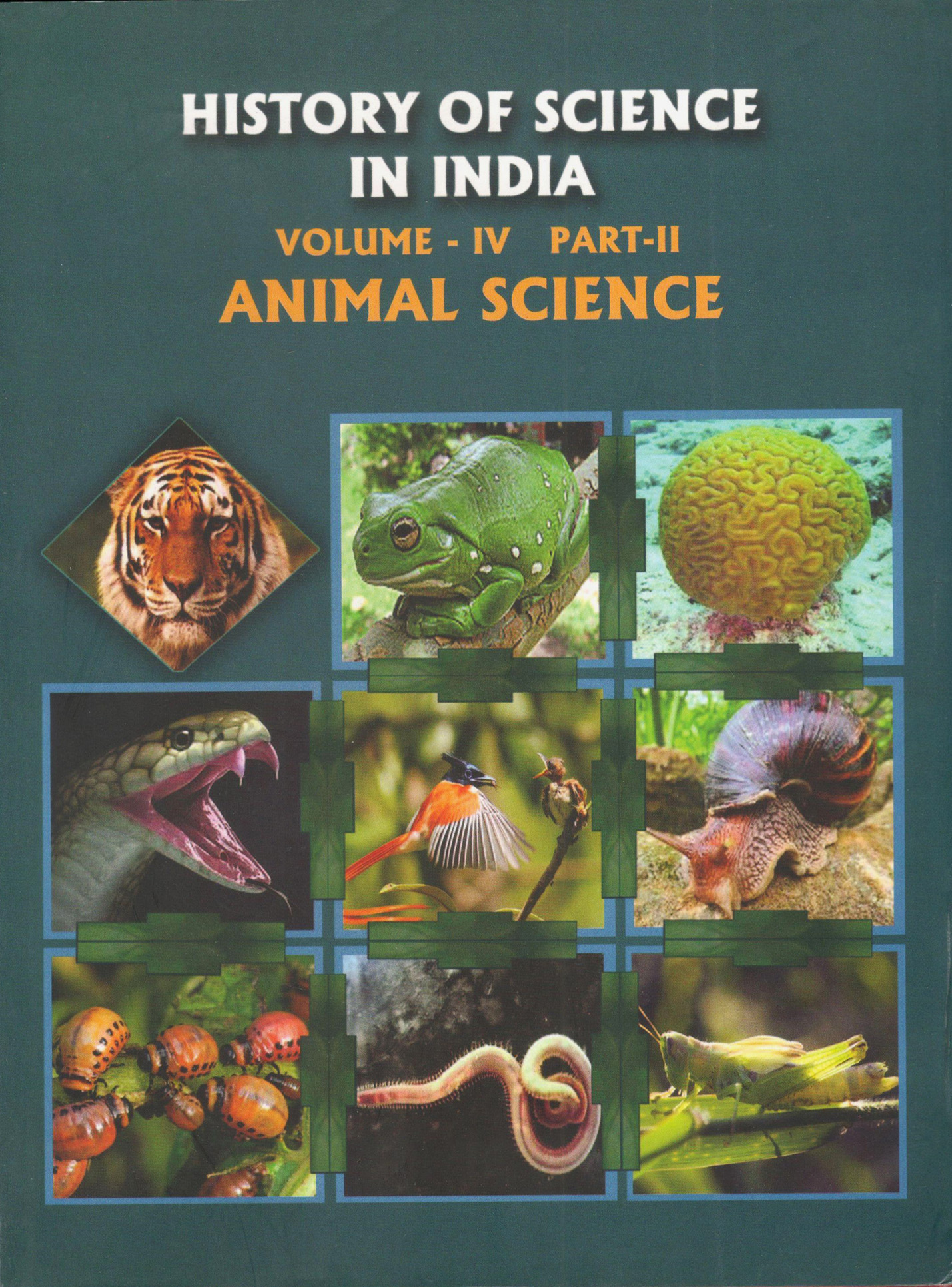 History of Science in India (Vol 4) (Part 2) Animal Science (English) (Deluxe)