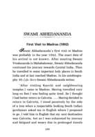 Holy Mother Swamiji and Direct Disciples at Madras Holy Mother Swamiji and Direct Disciples at Madras