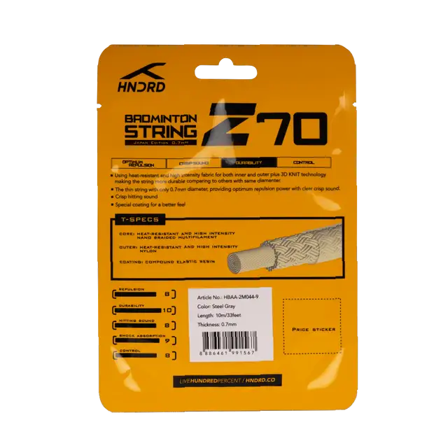 Hundred 70 Z Badminton String Hundred 70 Z Badminton String