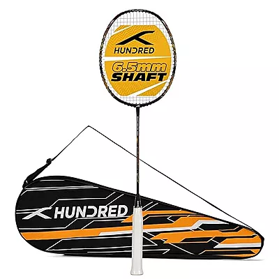 Hundred Flutter FF Zoom - Strung Badminton Racquet
