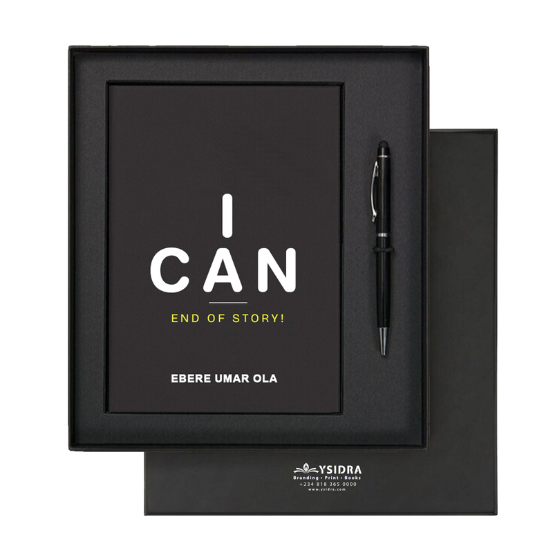 I can " Premium Motivational Notebook I can " Premium Motivational Notebook