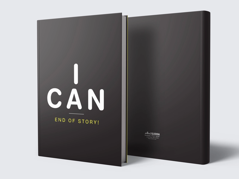 I can " Premium Motivational Notebook