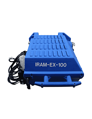 I-RAM Limpiadora para tubos con diámetro interior de 7 a 25 mm con pedal reversible, 1/2 HP, en 115 V CA, 50/60 Hz, 4.5 A