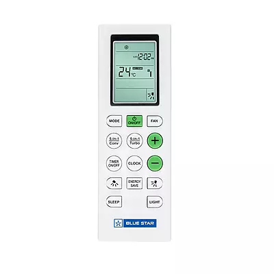 Enjoy precise temperature control and comfort with the Blue Star Inverter Split AC.