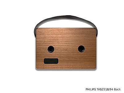 Philips Audio BT 2218 10W 2.0 Ch Bluetooth Speaker with Retro Wooden Design, Aesthetic Look, Long Lasting Battery Life, Multipoint Connectivity - Bluetooth, USB, FM, Mic Input (Brown) Philips Audio BT 2218 10W 2.0 Ch Bluetooth Speaker with Retro Wooden Design, Aesthetic Look, Long Lasting Battery Life, Multipoint Connectivity - Bluetooth, USB, FM, Mic Input (Brown)