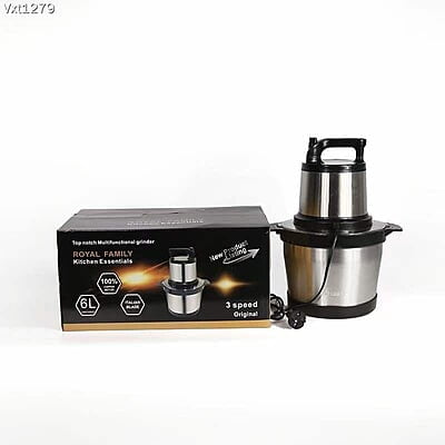 ROYAL FAMILY KITCHEN ESSENTIALS YAM POUNDER FOOD PROCESSOR - 6L