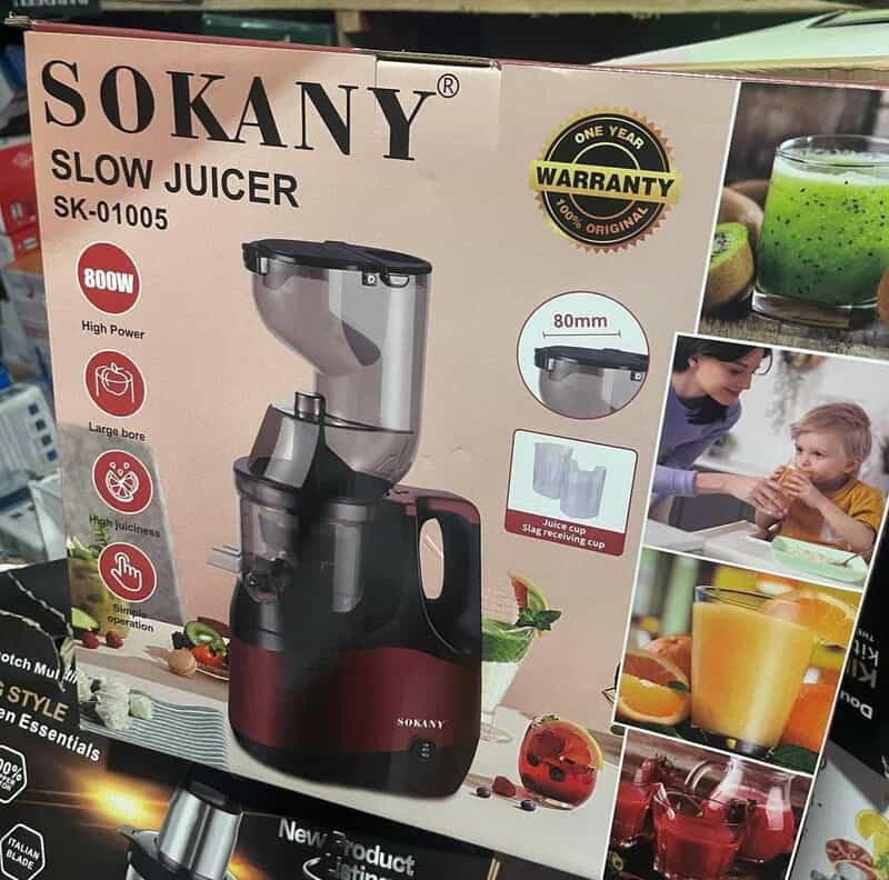 SOKANY SLOW JUICER JUICE  EXTRACTOR 800W