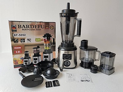 BARDEFU 6IN1 BLENDER, GRINDER & FOOD PROCESSOR