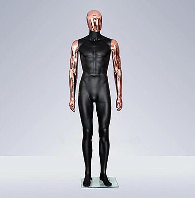 Chrome FRP Plastic Full Body Male Mannequin Chrome FRP Plastic Full Body Male Mannequin