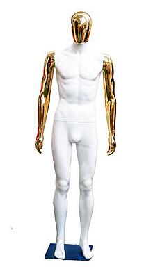 Chrome FRP Plastic Full Body Male Mannequin Chrome FRP Plastic Full Body Male Mannequin