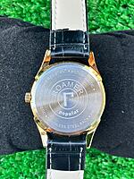 Vintage Roamer Rare 1970s Blue Dial Men's Wrist Watch