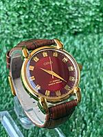 Vintage Oris - Rare Red Dial -  Swiss Made - 17 Jewels