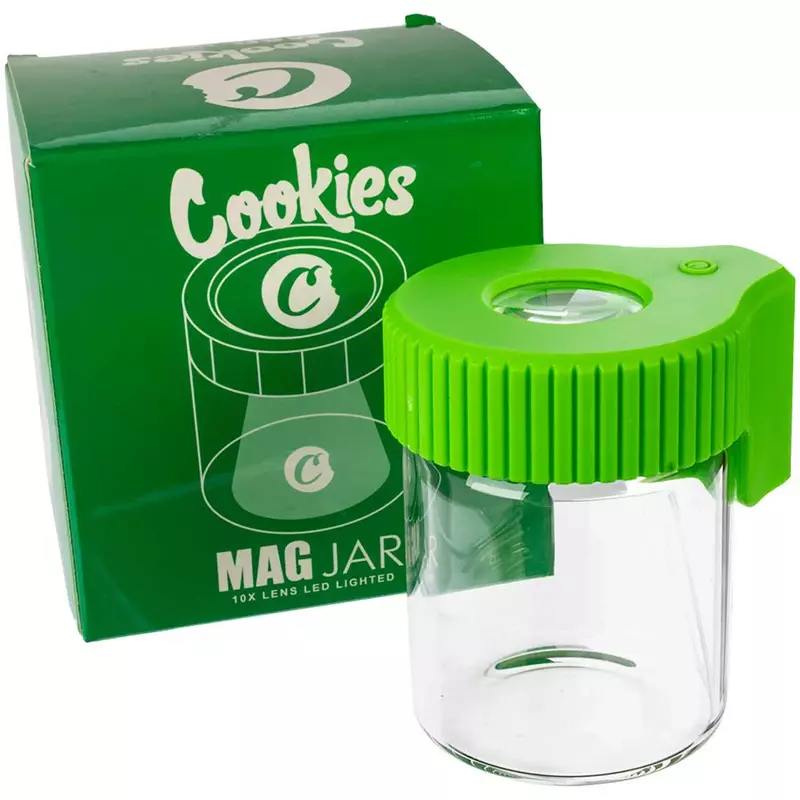 COOKIE MAG JARS-Green COOKIE MAG JARS-Green