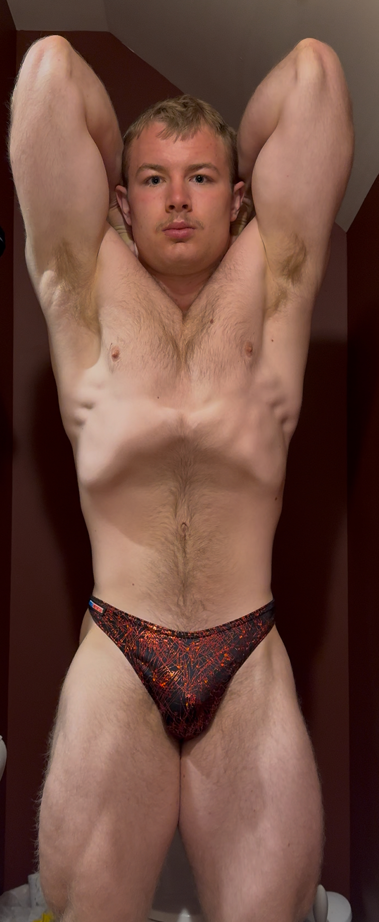 Smooth Front 3/4" Wide Strap Posing Suit Smooth Front 3/4" Wide Strap Posing Suit
