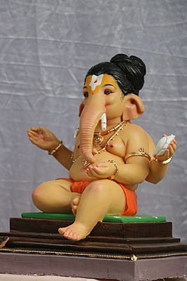 Aghori Ganpati | POP Ganpati | 22 Inches Height |MROA-0001-POP-22-AGHOR-PROA-DNOA
