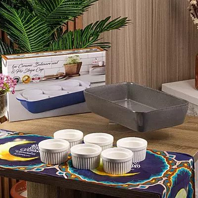 جاط فرن حراري فاخر + 6 زبادي