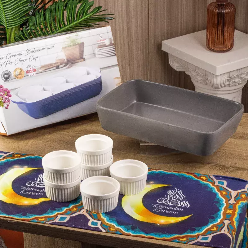 جاط فرن حراري فاخر + 6 زبادي