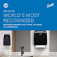 Scott Toilet Paper 100% Recycled, 2-Ply, 4.0" x 4.0", 473 Sheets/Roll - 80/Case Scott Toilet Paper 100% Recycled, 2-Ply, 4.0" x 4.0", 473 Sheets/Roll - 80/Case