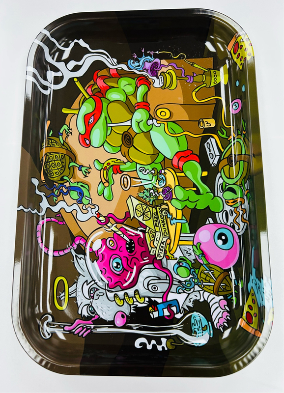 Medium Metal Rolling Tray Medium Metal Rolling Tray